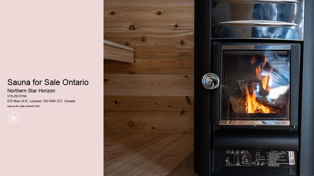 Sauna for Sale Ontario